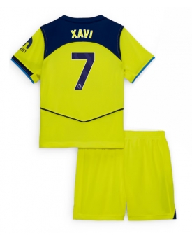 Billige Fotballdrakt Tottenham Hotspur Xavi Simons #7 Replika Tredjedraktsett Barn 2025-26 Kortermet (med bukser)